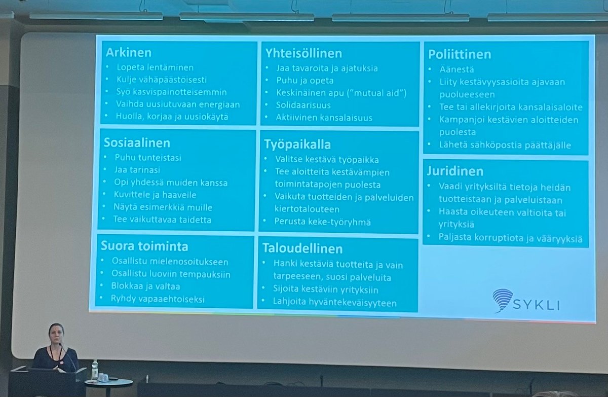 Pitää vaan hyväksyä, että omat ilmastoteot tuntuvat aika pieniltä. Mutta kaikki ovat sankareita, kun tekoja tehdään yhdessä <a href="/AuraPiha/">Aura Piha</a> <a href="/SYKLI_FIN/">SYKLI</a> #Välke