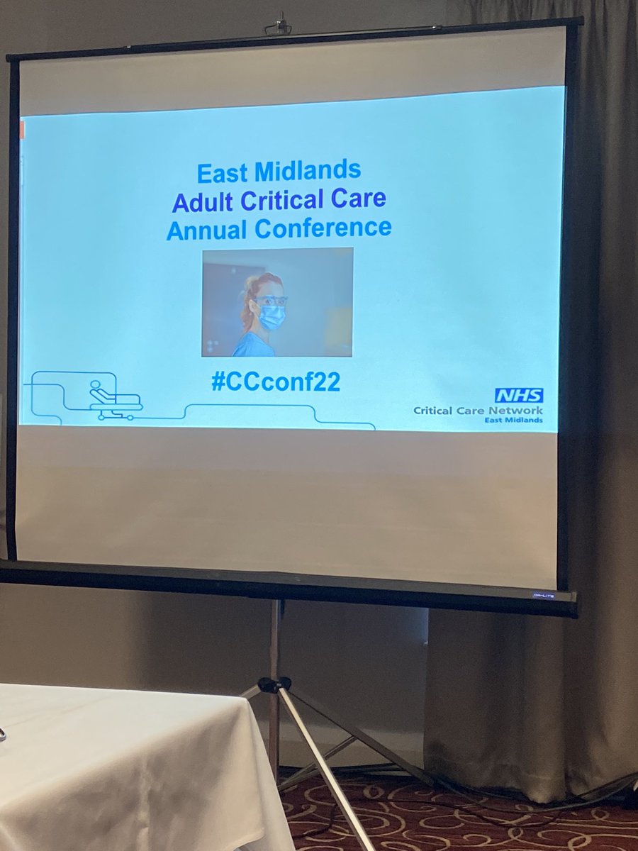 Looking forward to the first face to face EMACC conference, great agenda #CCconf22 with <a href="/EllieJoseph_23/">Ellie Joseph</a> <a href="/alexbaymann/">Alex Bayman</a> <a href="/ITUBecks/">RebeccaS 💙</a> @Madeline @nurselottie and Leicester ICU nurses