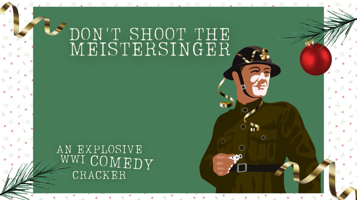 OPENING TONIGHT!

Don't Shoot The Meistersinger is the last in our season of premieres, running til next Saturday - book now! 👇🎄

atgtix.co/3JQhrhf