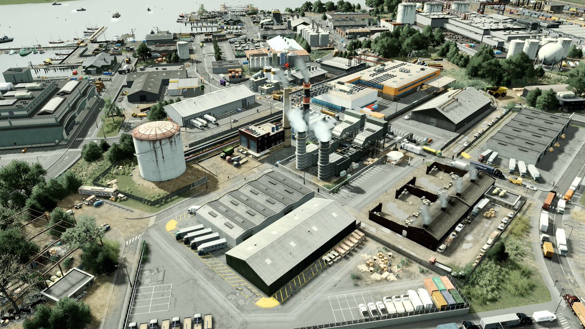 #Industry in #Nomasburg #CitiesSkylines