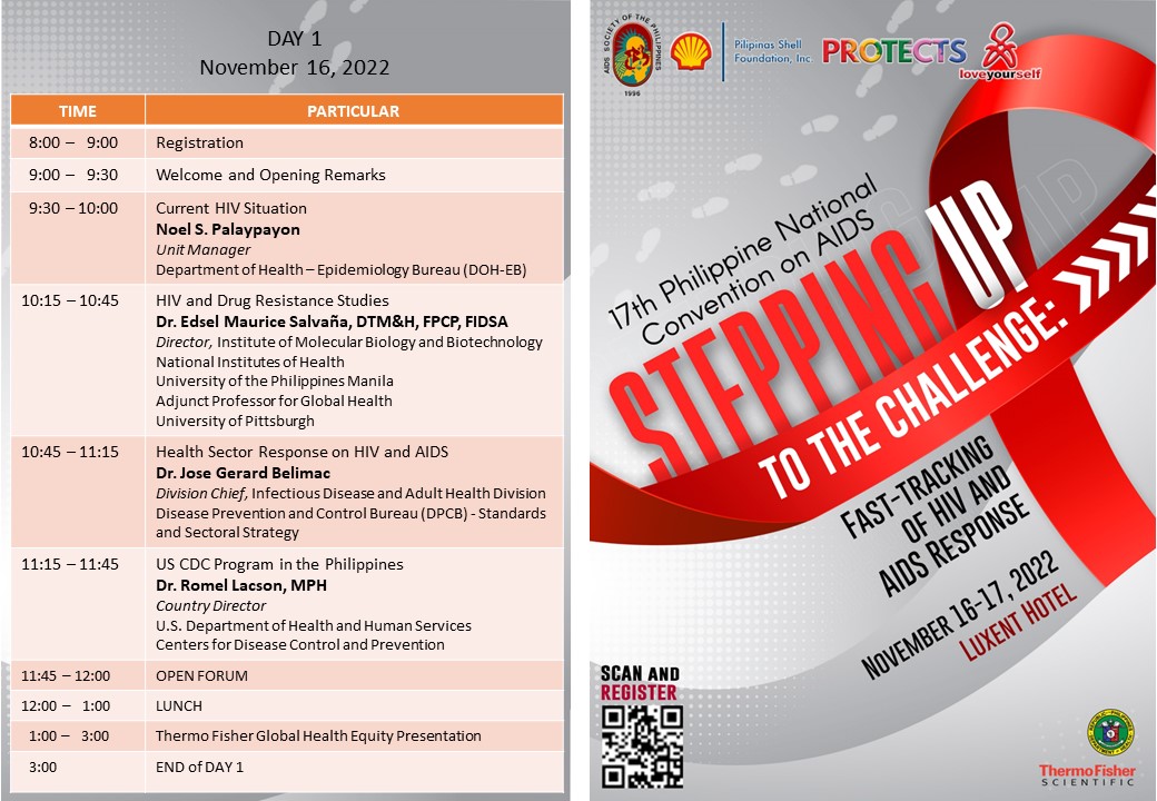 aidsphilPH's tweet photo. Register today for the 17th Philippine National AIDS Convention, a hybrid event. https://t.co/bVTPBfqChO