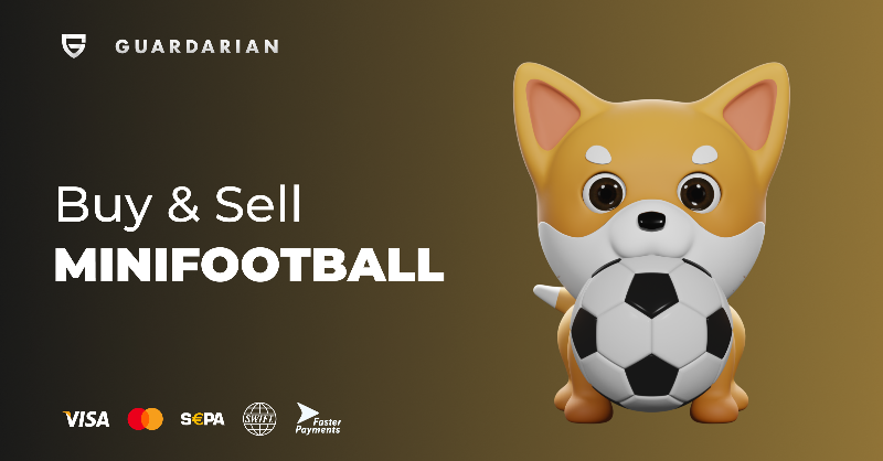 guardarian_com's tweet photo. 📣 @MiniFootballBsc is listed on #Guardarian!

1. Choose from 40+ fiat currencies.
2. Pay with a card/bank transfer.
3. Get #Minifootball to your wallet.

Let's goooooo ⚽️🚀
#listing #bsc #fiatonramp