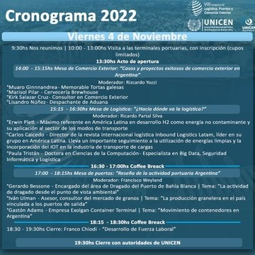 iván_ullmann (@ivan_ullmann) on Twitter photo Hoy! A compartir ideas acerca de la producción de granos y su vínculo con los puertos de salida en el VIII Congreso de Logística, Puertos y Comercio Exterior. <a href="/UNICENquequen/">UNICEN Quequén</a> <a href="/ptobahiablanca/">Puerto Bahía Blanca</a> <a href="/puertoquequen/">Puerto Quequén</a> Hoy! A compartir ideas acerca de la producción de granos y su vínculo con los puertos de salida en el VIII Congreso de Logística, Puertos y Comercio Exterior. <a href="/UNICENquequen/">UNICEN Quequén</a> <a href="/ptobahiablanca/">Puerto Bahía Blanca</a> <a href="/puertoquequen/">Puerto Quequén</a>
