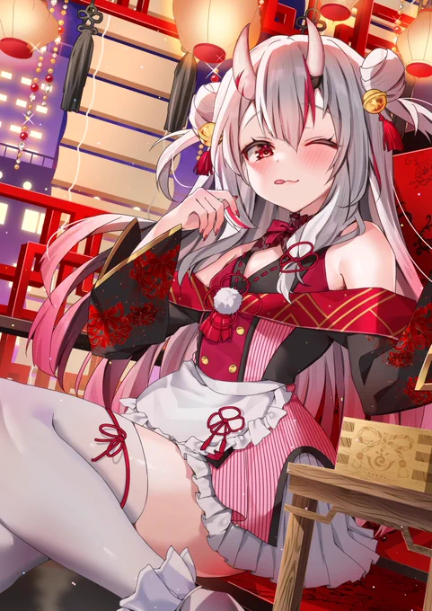 ホロクッキングのお嬢最高～!!! #百鬼絵巻 