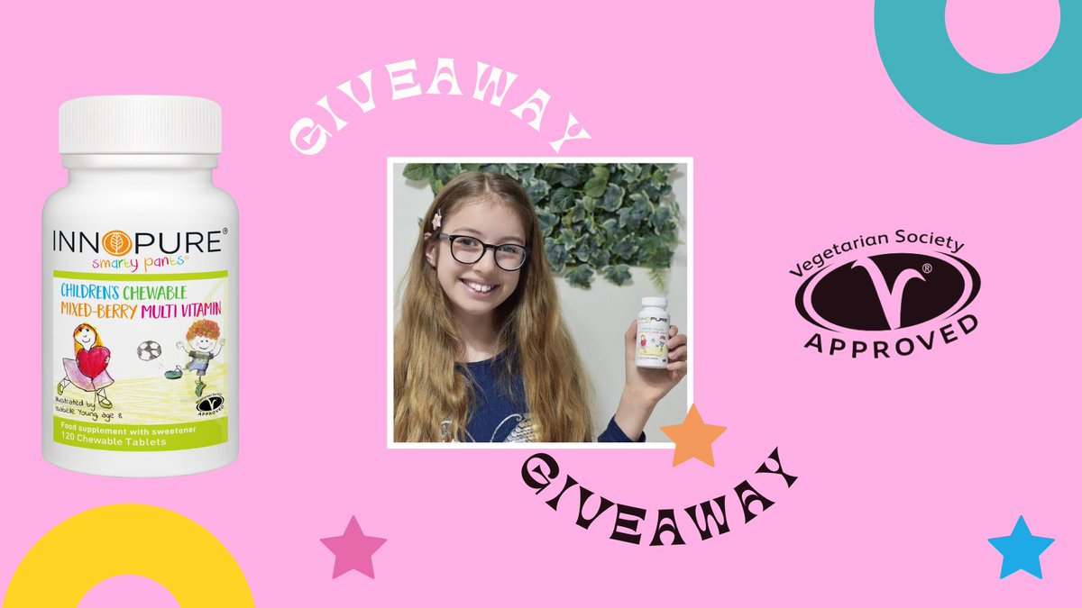 Innopure's tweet photo. Competition Time! 🤩 We're giving away a 4 month's supply of SmartyPants Children's Multivitamin. 
Boost your child's immune system for Winter! ❄️  https://t.co/9AHy5u00gk

For a chance to win simply #follow &amp; #RT! 

 #WIN #Competition #FreebieFriday #FridayFeeling #Giveaway https://t.co/CvGZDnr6Yv