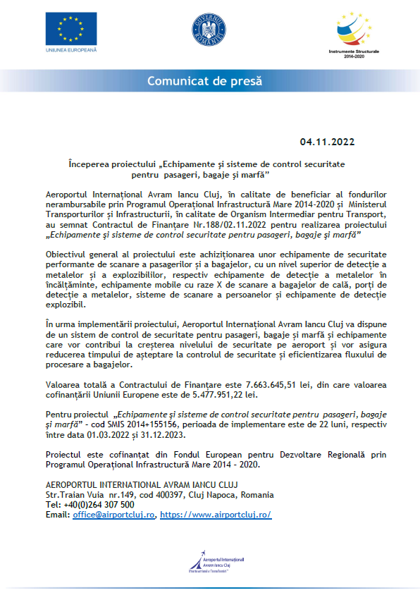 Aeroportul Cluj tweet media