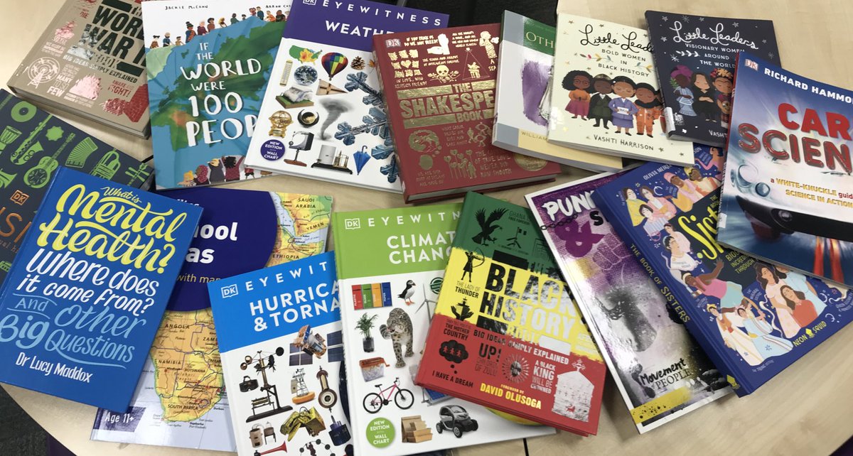 It’s Non-Fiction Month and we’re celebrating with a brand new selection of titles to tempt our students - @BcTeaching @bchistory_ @BCGeogDept @Literacy_Trust @heath_kings @FCBGNews @Booktrust @uksla @CILIPinfo @BCSciDept @BC_EnglishDept