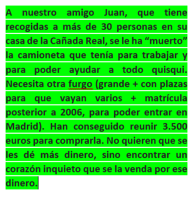 Ntro. amigo Juan tiene recogidas a más de 30 personas en su casa de la Cañada Real. Se le ha “muerto” la camioneta q. tenía para trabajar y para poder ayudar a todos. Necesita otra, pero no quiere + dinero, sino encontrar un ❤️inquieto q. se la venda por 3.500€ (lo conseguido)⬇️