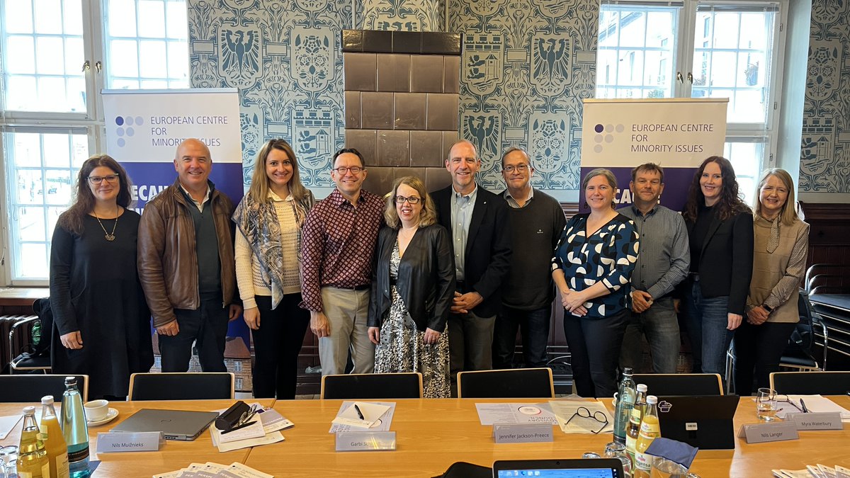 ECMIFlensburg's tweet photo. New ECMI Advisory Council in session!
📌 We're so excited that the new Advisory Council has been formed and that some of its members were able to come to Flensburg to talk to us about the future of the ECMI's research. https://t.co/9mu8mtD0rw