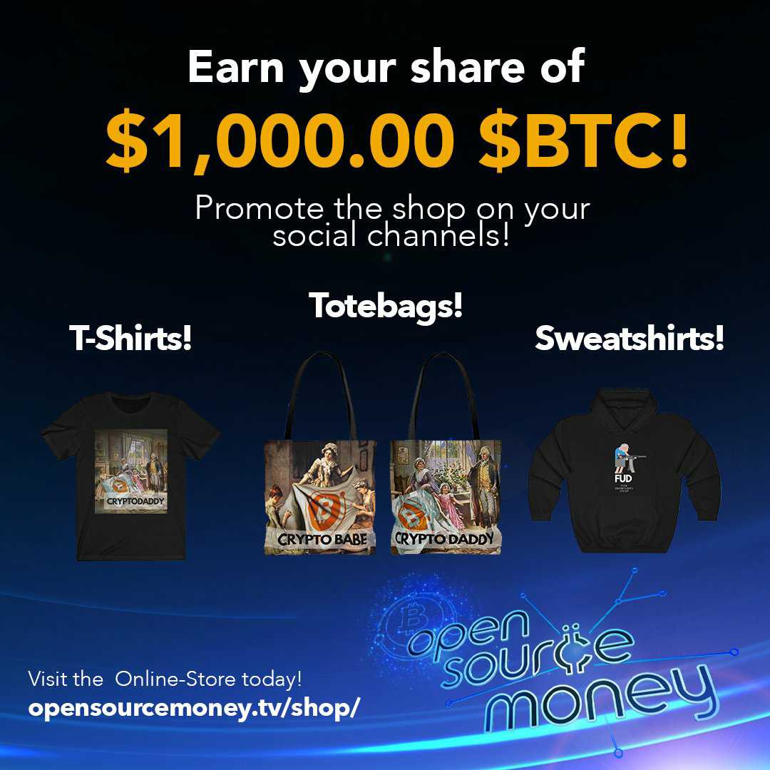 H_riZz_'s tweet image. 25% OFF Open Source Money limited edition merch - use code MERCH25 at checkout! tinyurl.com/2yhvfc6c

#Innovation #NFT #SOLANA #BNB #bitcoin #crypto #blockchain #DOGE #Near #ETH #BTC #AVAX #SHIB #VOLTINU tinyurl.com/22lmdebj #OpenSourceMoney #Raiinmaker #VisionTreeMedia