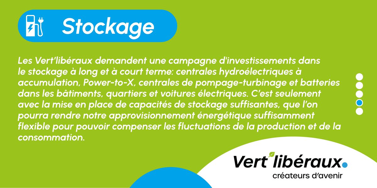 jvl_ge's tweet photo. ⚡️🌍 Les 4 axes d’un approvisionnement énergétique 🇨🇭résilient :

1) #Efficience 🦾
2) #énergies #renouvelables 💨☀️🌊
3) #stockage 🔋
4) #europe #ue 🇪🇺

@jvl_ch @vertliberaux 

#pénurie #suisse #énergie #hiver #transitionenergetique https://t.co/RLWitKPapI