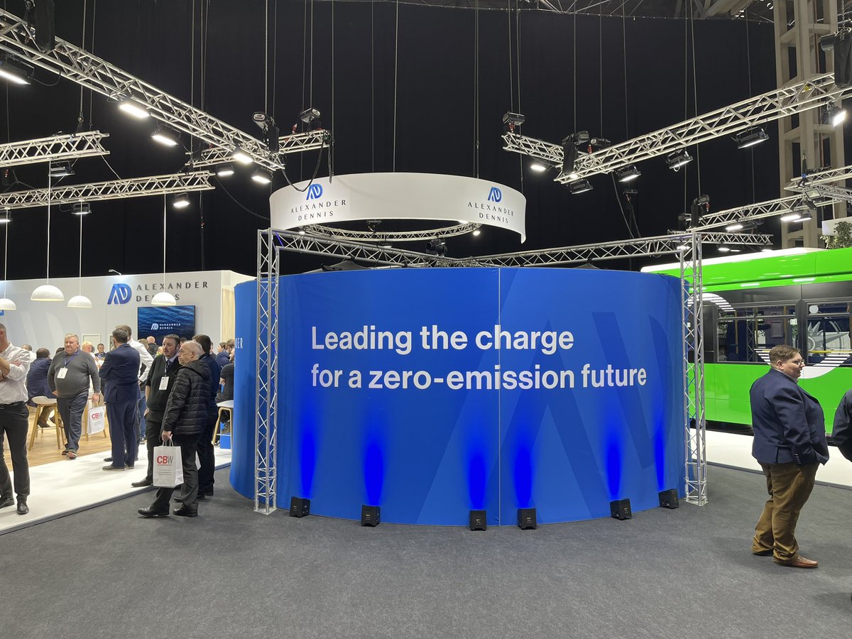 Congratulations Marina and all the team at Alexander Dennis. The ADL stand at Euro Bus Expo looked exceptional this week. Fusion are proud to creatively support an exceptional UK manufacturer at the forefront of Bus design and innovation.
