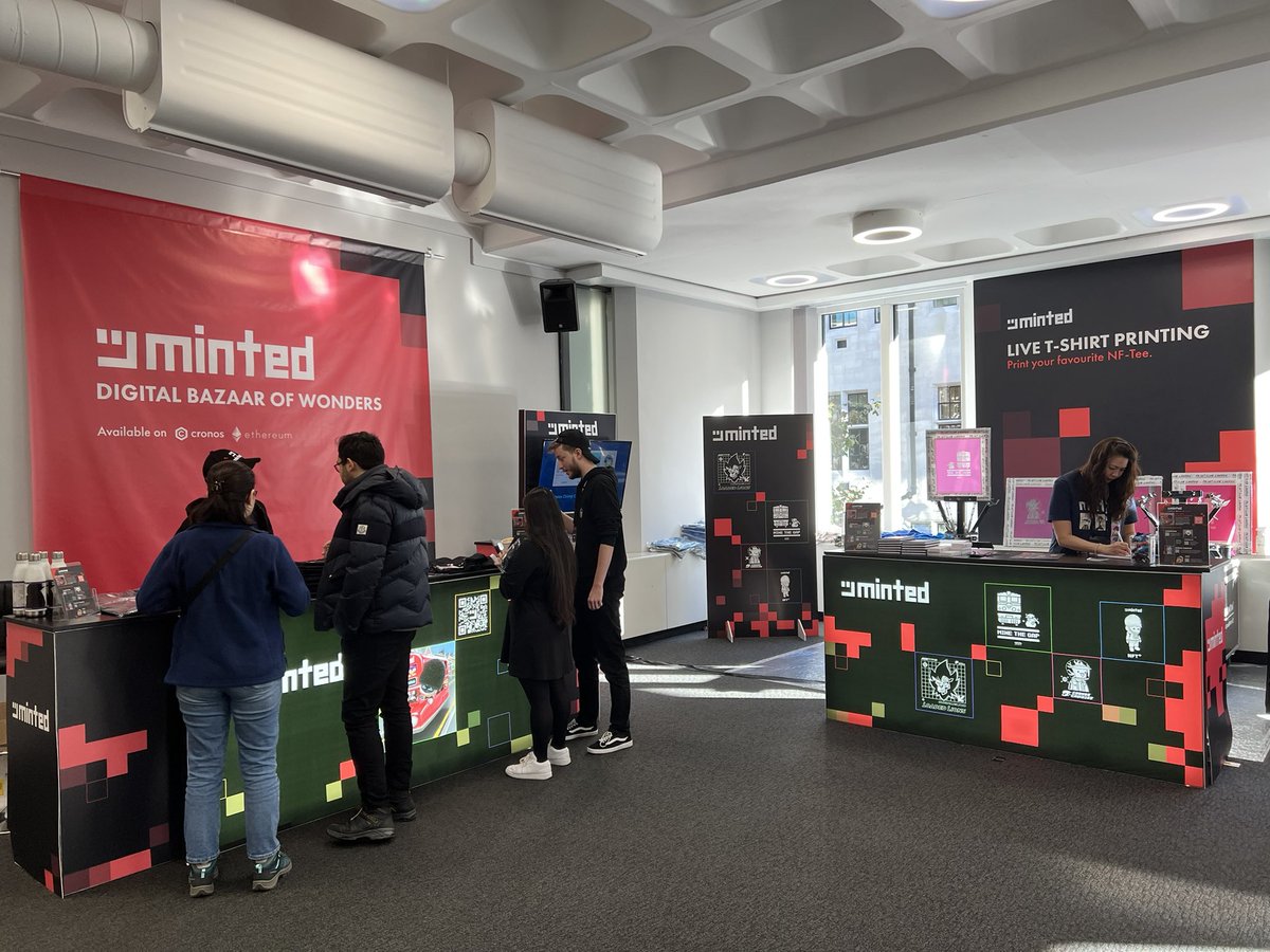Guys I’m still here today with Minted! Come say hi! <a href="/cryptocomnft/">Crypto.com NFT</a> <a href="/LoadedLions_CDC/">Loaded Lions</a> <a href="/MintedNetwork/">Minted</a>