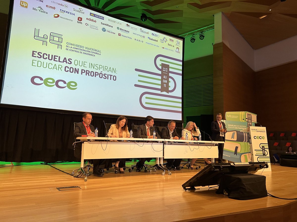 El 49 Congreso de CECE tiene como lema “educar con propósito” que es la esencia de la libertad de enseñanza y de la participación de las familias en la escuela, eligiendo un proyecto educativo sin trabas económicas o administrativas.