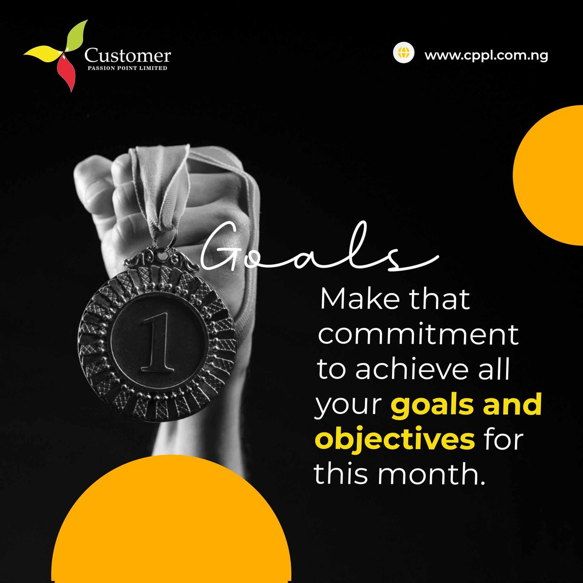 cpplnigeria1's tweet image. Your goals and objectives are only as useful as the commitment you show towards achieving them. It's time to hold yourself accountable.

#cpplnigeria #TGIF #Friday #funday #weekend #businesscoach #onlinebusienss #goals #objectives #achievement #accountability #commitment