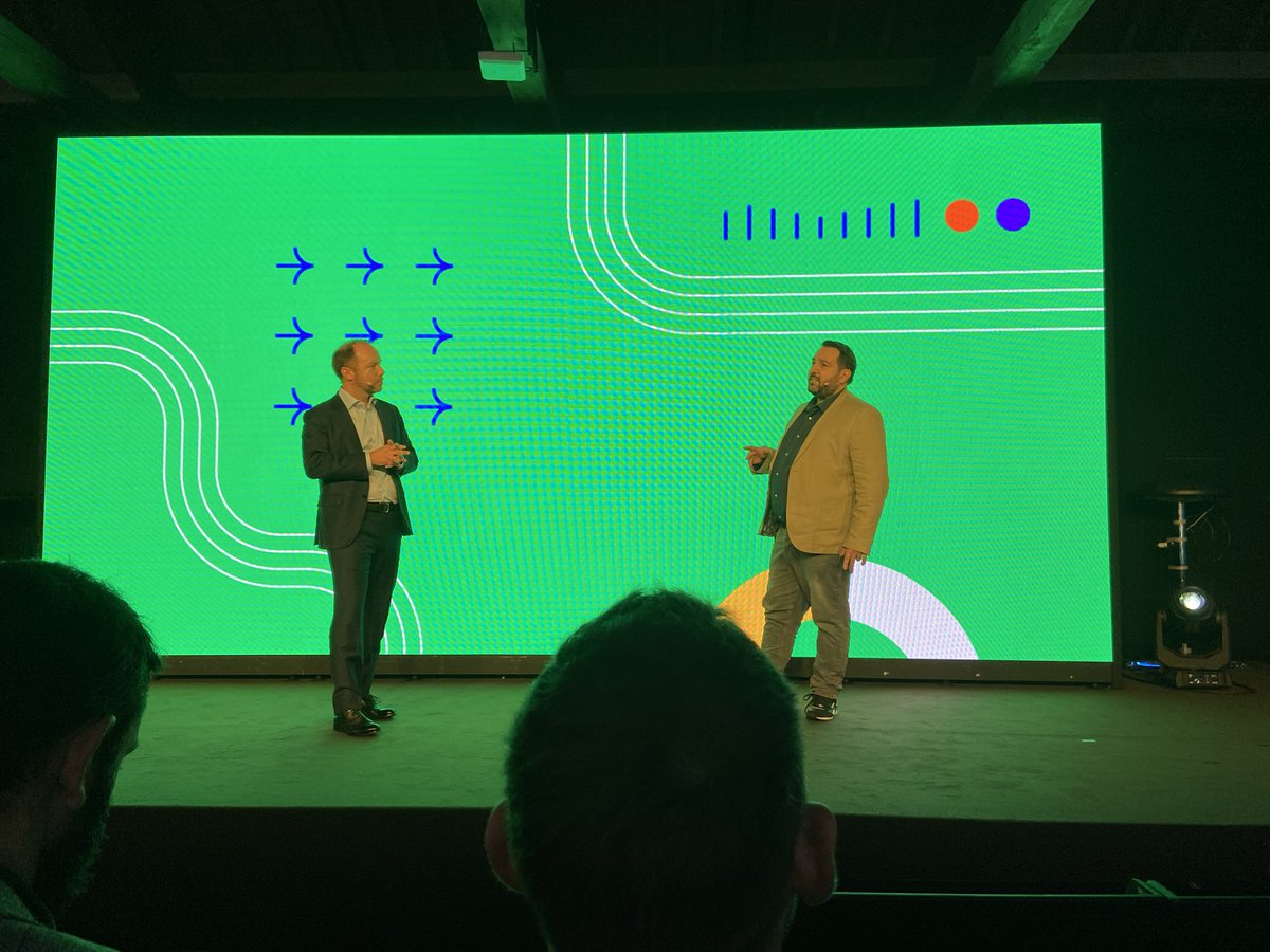 ianfinch's tweet photo. @aatzberger @markaldan discussing experimentation at scale at @skytv with @Optimizely #opticon https://t.co/kkMCbaYVTV