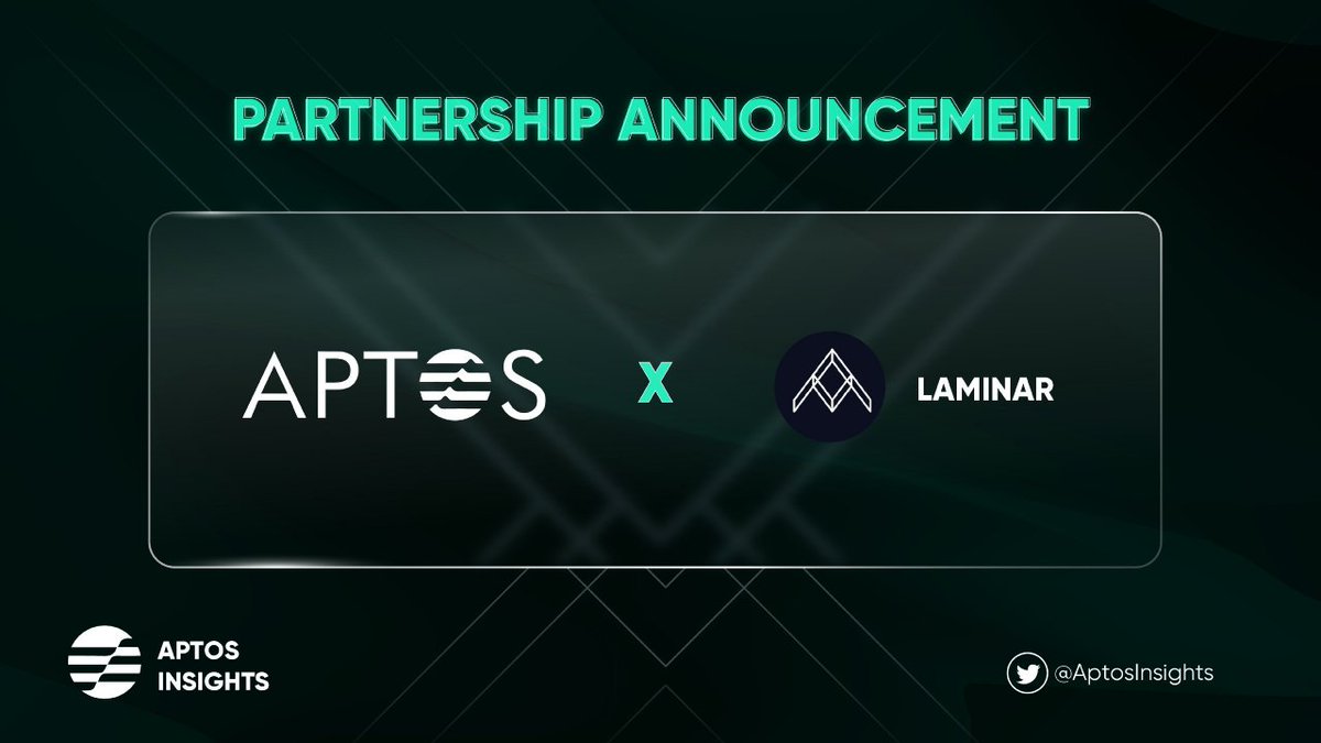 AptosInsights's tweet photo. 📍We celebrate our partnership 🔥
 
We are giving away 10 slots OG spots to 10 lucky winners 

To win 👇
1️⃣Follow @AptosInsights &amp; @LaminarMarkets
2️⃣ Like &amp; Retweet this tweet
3️⃣ Tag 3 friends

Thank you and good luck! 👍 

#FLM #Aptos #AptosInsights #AptosEcosystem #Giveaway https://t.co/y70XGS1Kku