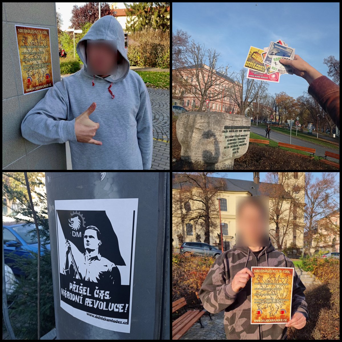 DMladez's tweet photo. Podpořit nové sympatizanty v Lysé nad Labem nám bylo potěšením. Pokud chceš být i ty aktivní ve svém městě nebo obci, kontaktuj nás a pomůžeme ti.📢🔥
Nacionalismus je totiž cool❕
#nacionalismusjecool #NacionalismusMistoGlobalizace #antiantifa #lysanadlabem #delnickamladez https://t.co/geLJwhPgg1