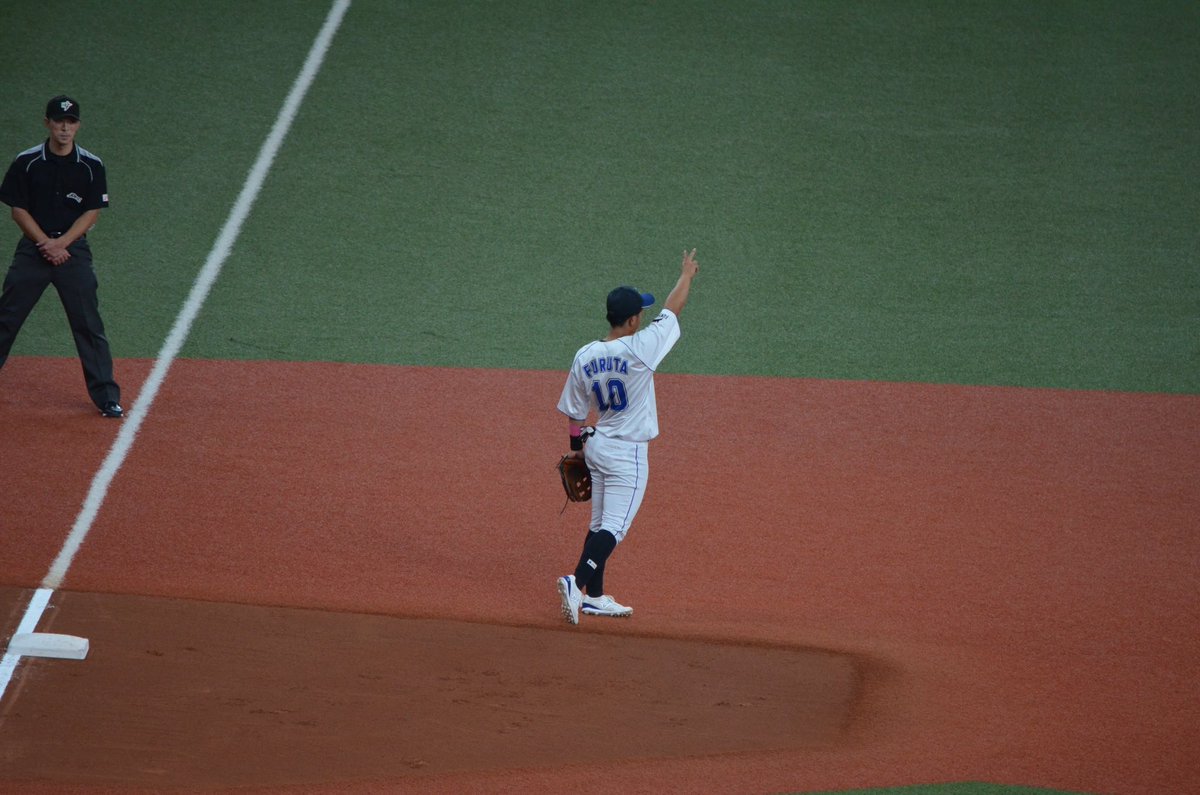 tnr_fan's tweet photo. みんなだいすき 古田くん😚

５番サードっていうのがたまらんかった！
オーダー見ただけで泣きそうやった！

どこ行っても一番輝いてる❤️‍🔥❤️‍🔥

#日本選手権 #JFE西日本 #天理OB https://t.co/JCBIKh5kkM