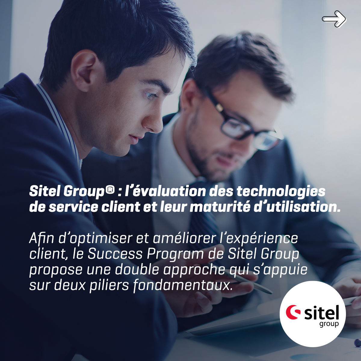 foundever_fr's tweet photo. Dans le cadre du #SuccessProgram, Sitel Group® fournit à ses clients un programme basé sur la connaissance métier et une approche innovante de benchmark des activités afin d’évaluer les technologies de service client et leur maturité d’utilisation👇
https://t.co/197RGJwSdB
#CX https://t.co/ttpiF0uYKq