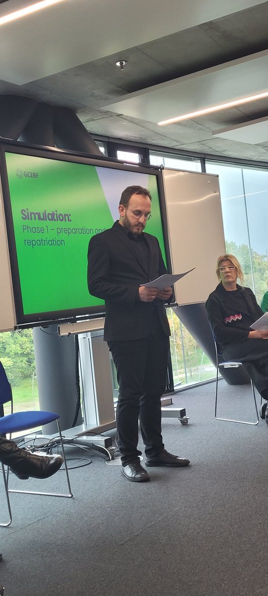 Our workshop at this year's #GPW22 is underway. 

GCERF grantees &amp; partners from Western Balkans enacted the steps involved in sustainable rehabilitation &amp; reintegration of returnees.

<a href="/Aleksandramay/">Aleksandra Cvetkovska</a>
<a href="/QenaRebeka/">Rebeka Qena</a> <a href="/nejraveljan/">Nejra Veljan</a> <a href="/HCivitas/">Horizon Civitas</a> <a href="/tdh_albania/">Terre des hommes Albania</a> <a href="/RKSMPB/">Ministry of Internal Affairs - Kosovo 🇽🇰</a> <a href="/MYLA_Macedonia/">MYLA Macedonia</a>