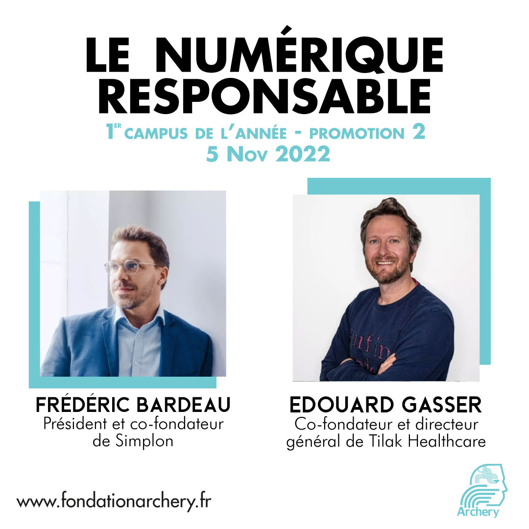 C’est parti ! Samedi 5 novembre, Les Lauréats auront la chance d’échanger avec : <a href="/fbardeau/">⚡ Frédéric Bardeau 🚀 🔥</a> , Président et co-fondateur de <a href="/simplonco/">ok</a> l’école inclusive et <a href="/EGasser/">Eric Gasser</a>, co-fondateur et directeur général de <a href="/Tilakhealthcare/">Tilak Healthcare</a> 
#Archery #simplonco #tilakhealthcare #innovation #healthcare