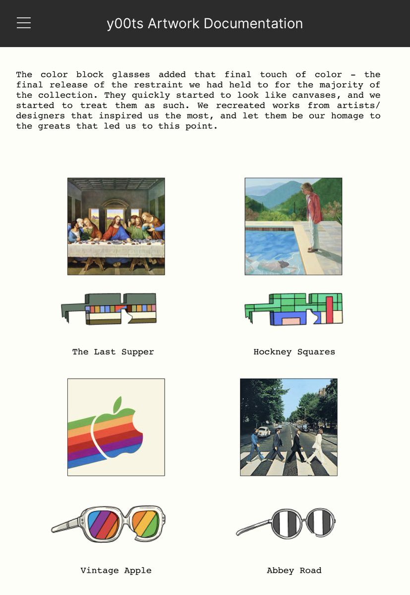 this is such a genius yet subtle way of paying homage. 
THANK YOU SO MUCH FOR THIS