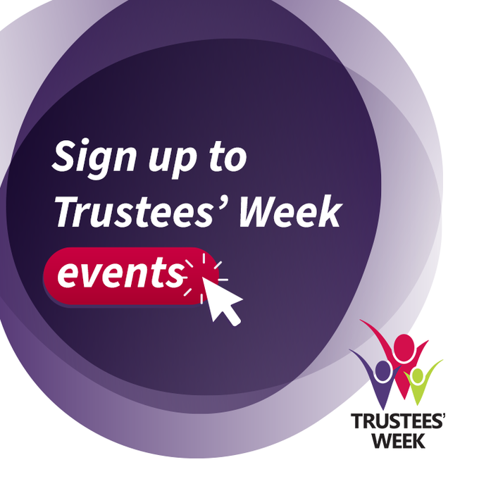#TrusteesWeek starts Monday! It’s not too late to get involved. Sign up to one of over 50 free events taking place throughout the week. 👉 trusteesweek.org