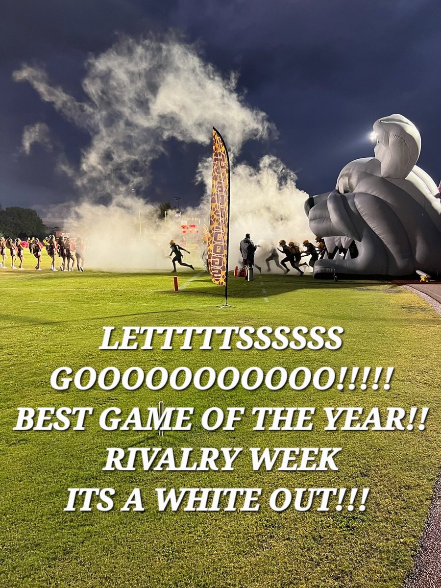 GAMEDAY!!!!!  
RIVALRY WEEK!
YOUR BULLDOGS VS THE TEAM EAST OF ST CLOUD!
LETS GOOOO!!!
DONT MISS THIS ONE!!
#WINTODAY
#DOMINATE