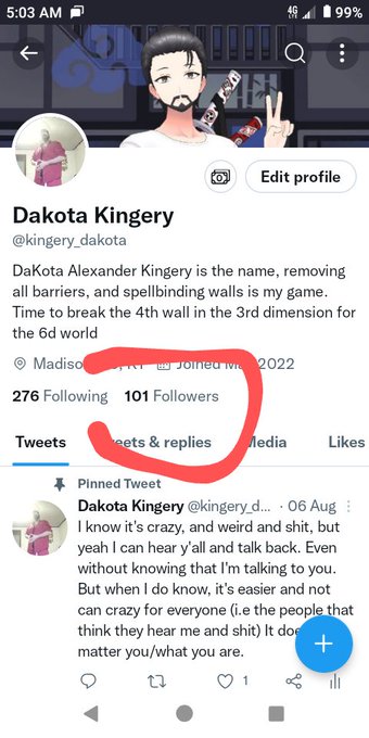 Wooten Lookin' whose got 101 Followers. https://t.co/Sw5xqhwHqT<a href="/tag/finallybeyoselves"class="tags"><span>#finallybeyoselves</span></a>