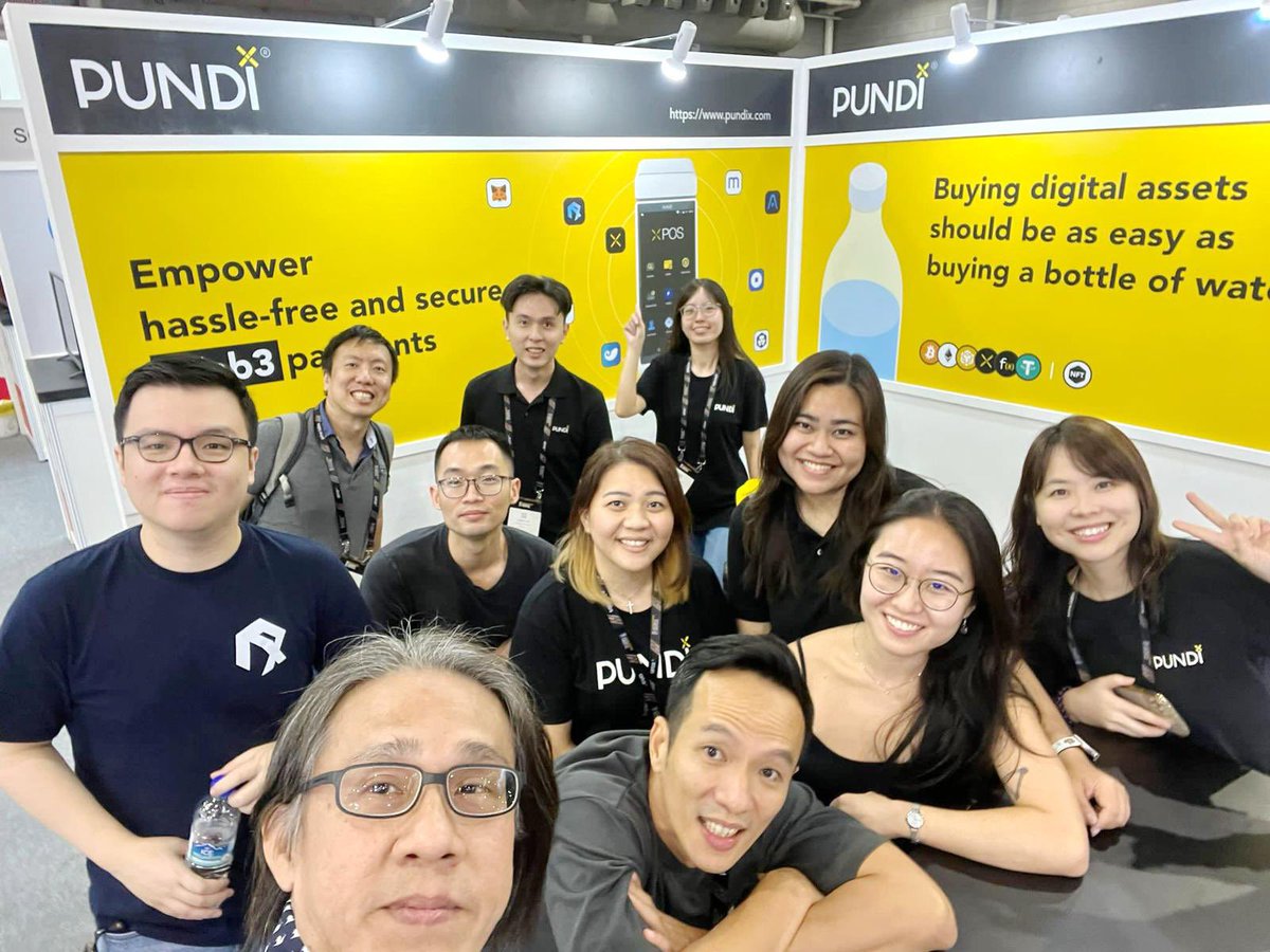 lovelyhalim's tweet photo. It’s a wrap of #SGFinTechFest!! Thank you everyone for coming and look forward to the upcoming collaboration in the near future 🥳 @sgfintechfest #web3 #crypto #PundiX https://t.co/yGTbegTdXU