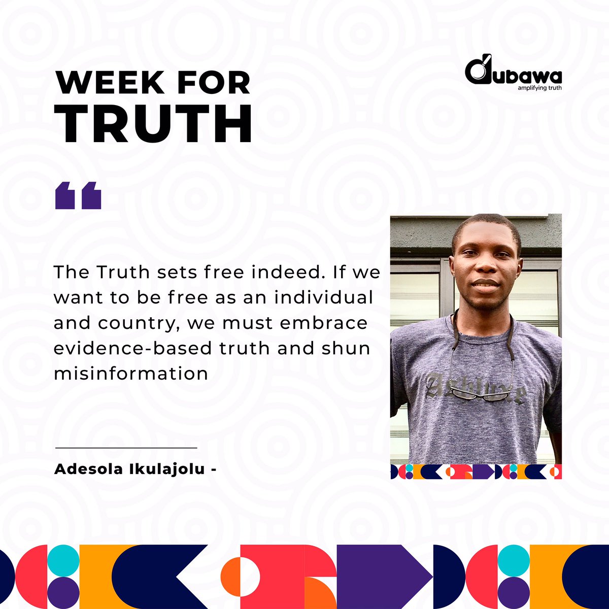 oloyenaija1's tweet image. #WeekForTruth