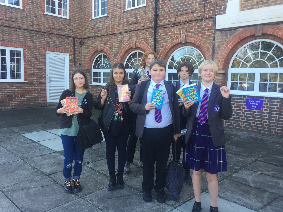 worthinghighdc's tweet photo. Here are some photos of our Diversity Club and Literacy ambassadors attending the fantastic Simon James Green author talk! 📚🏳️‍🌈🎉 #inclusion #diversity @simonjamesgreen https://t.co/DiHTKlzBsU
