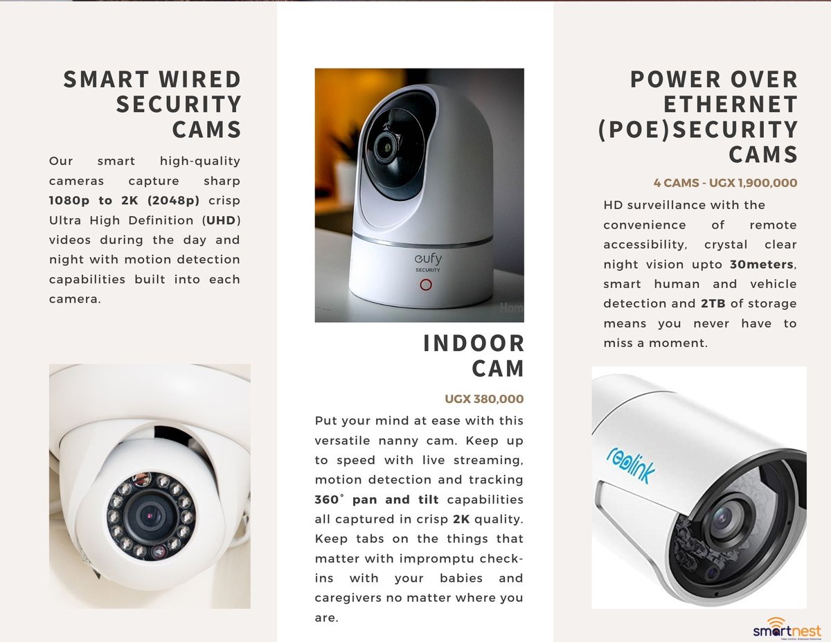 SmartnestUg's tweet photo. @wekesa_amos Day we look forward to the most. The festive season is coming, thieves are sharpening their skills but we are ready for them. Check out our smart home security solutions, one might suit your needs.
#TakecontrolEmbracetomorrow https://t.co/V4Z08gzILm
