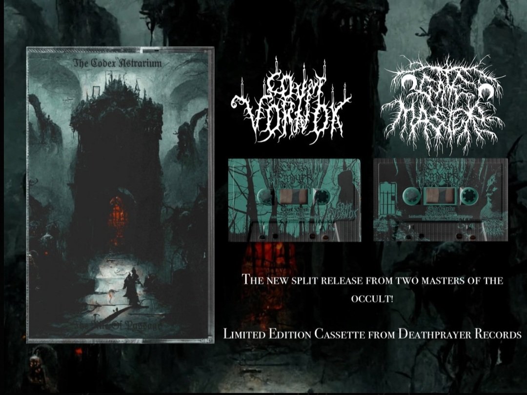 LordOfTheShado8's tweet photo. Both #countvornock releases purchased already. If your not spending Friday purchasing some of the most hateful black metal out there, then your doing bandcamp Friday wrong.. Hail #deathprayerrecords and the #blackflame keeping the Underground alive. https://t.co/1lQIQUg3xC