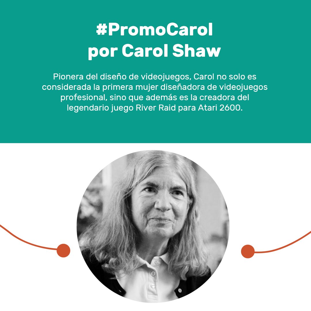 🟢 #PromoCarol por Carol Shaw.
↳ es.wikipedia.org/wiki/Carol_Shaw