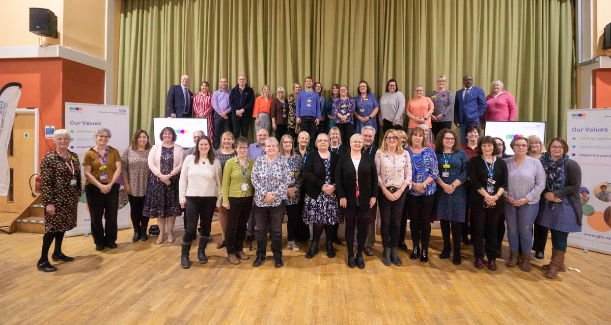 We've held a celebration to mark the long service of colleagues who have worked in the NHS for 20, 30 &amp; 40 years. With more than 1,400 years between them, these colleagues have supported tens of thousands of people across Gloucestershire and beyond. Thank you all!