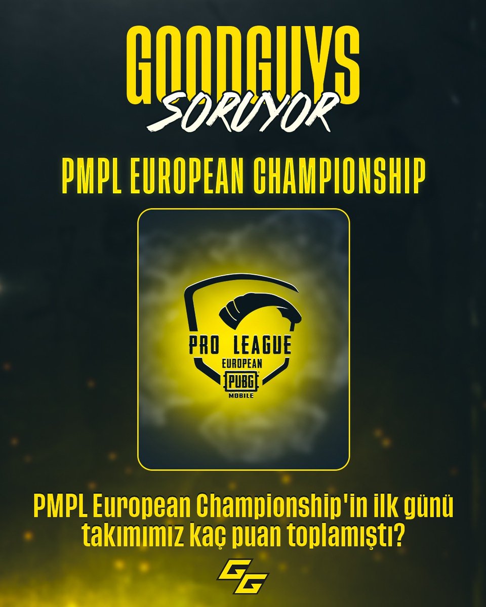 Takip edenleri görelim 👀

PMPL Europen Championship'in ilk günü kaç puan toplamıştık❓