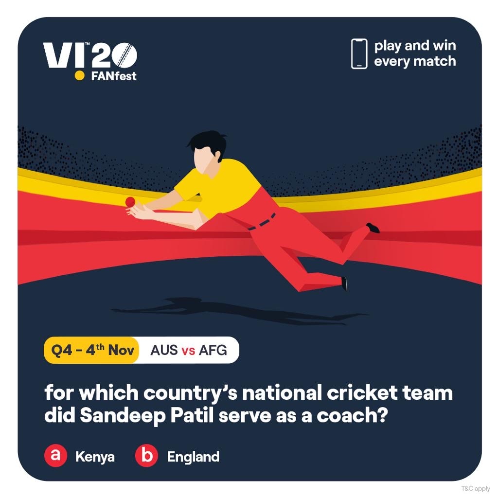 Your love for cricket could help you win big. Answer the #Vi20FANfest contest question and you could stand a chance to win an iPhone every match. #ContestAlert #AUSvsAFG