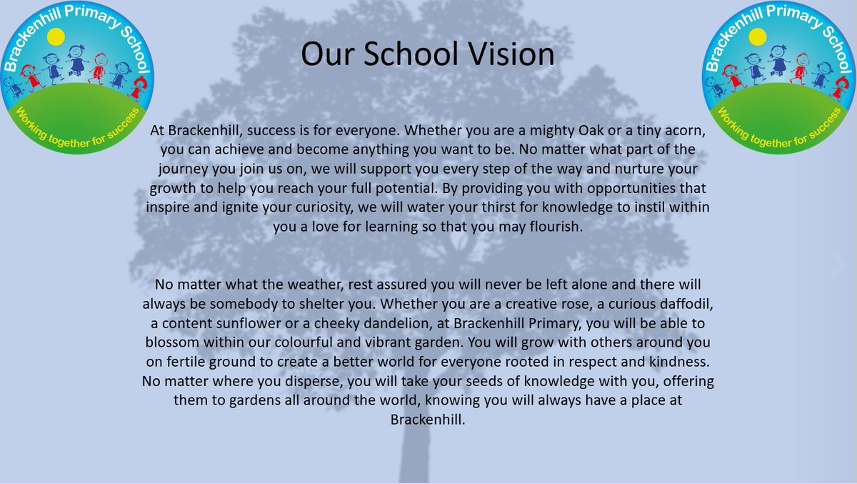 Brackenhill Primary School tweet media