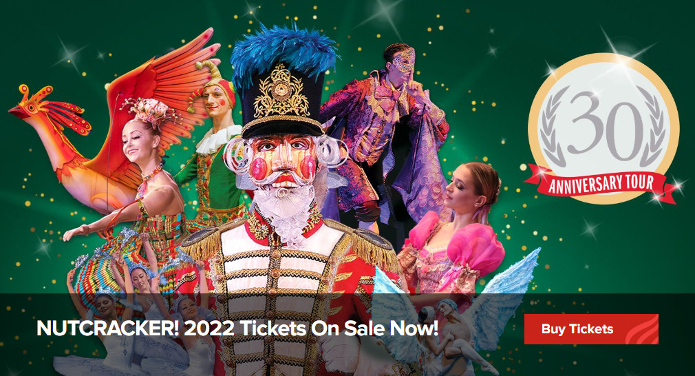 RARESBoard's tweet photo. NUTCRACKER!  Magical Christmas Ballet - save on tickets nationwide.  Best pricing you'll find.  https://t.co/ovROR0Bx8g   #MBBSAVES    @MBB_Org https://t.co/znJSyTLTBO