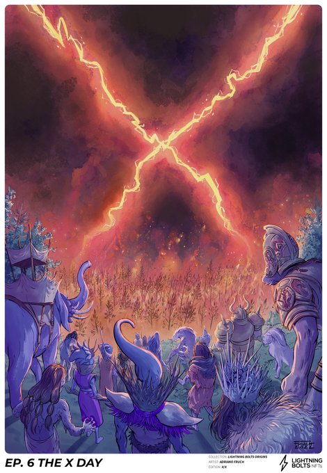 Crypto_3verse (@crypto_3verse) on Twitter photo Just got EP.6 THE X DAY airdropped! ⚡️⚡️⚡️
The artwork is insane!🔥👌Thank U
<a href="/LightningNFT/">Lightning Bolts ⚡️</a>
❤️
#ElrondNetwork #ElrondXday #NFTs Just got EP.6 THE X DAY airdropped! ⚡️⚡️⚡️
The artwork is insane!🔥👌Thank U
<a href="/LightningNFT/">Lightning Bolts ⚡️</a>
❤️
#ElrondNetwork #ElrondXday #NFTs