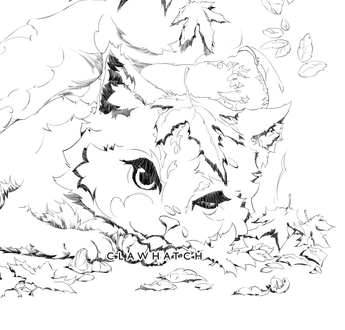 ClawHatch's tweet photo. The outline and shadow of the new work
#CatsofTwittter #shadow #cartoon #artwork #krita #kitten #leaf #sleep #outline #digitalart https://t.co/imJMhiHA9O