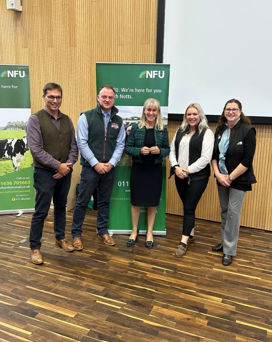 Many thanks to all who attended the South Notts NFU Branch AGM hosted by <a href="/NTUBScAgric/">NTU BSc Agriculture</a>

Great to see NFU president <a href="/Minette_Batters/">minette batters</a> giving an excellent speech to the assembled farmers. Thanks also to South Notts Chairman Michael Hardstaff and <a href="/MissJessSpencer/">Jessica Spencer</a>
<a href="/NFUNotts/">NFU Notts</a>
<a href="/NFUtweets/">National Farmers' Union</a>