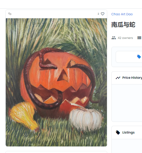 Luo chao- oil painting &NFT tweet media