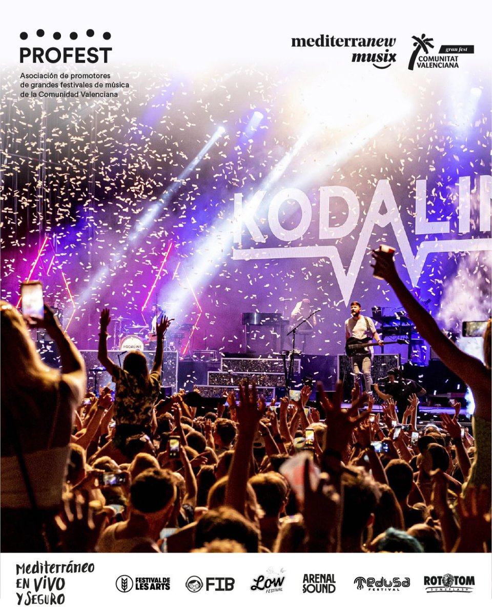 🎊 🎬 Las primeras fechas de nuestros festivales ya han sido confirmadas ¿Todavía no las conoces? No lo dudes más, reúne a tus aliados y aliadas más fieles, y pon el plan festivalero en marcha.
#MediterráneoEnVivoYSeguro