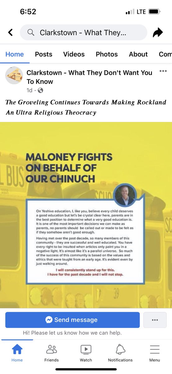 The hate and open Anti semitism when a candidate dares to stands up for the Jewish community and it’s religious beliefs in NYS. #Antisemitism