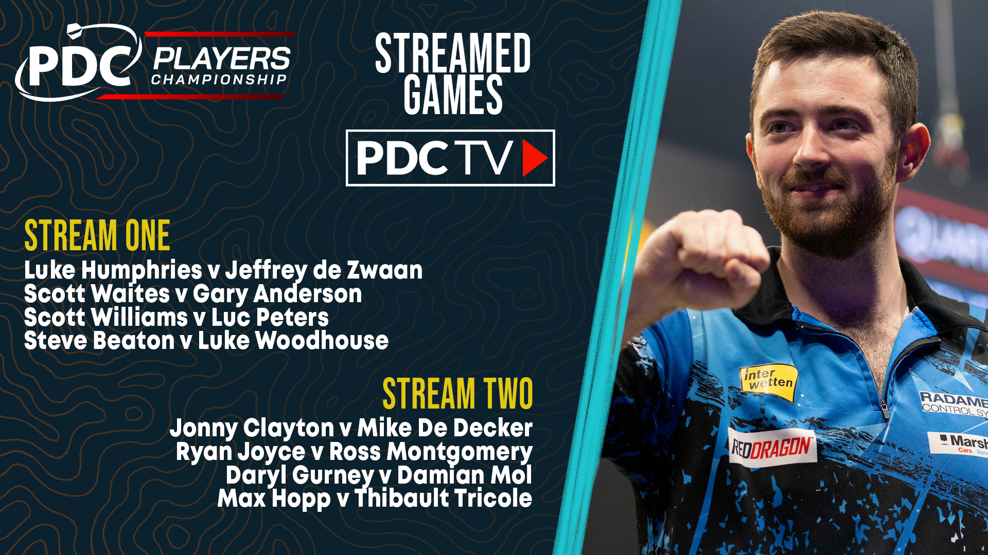 Pdc live deals