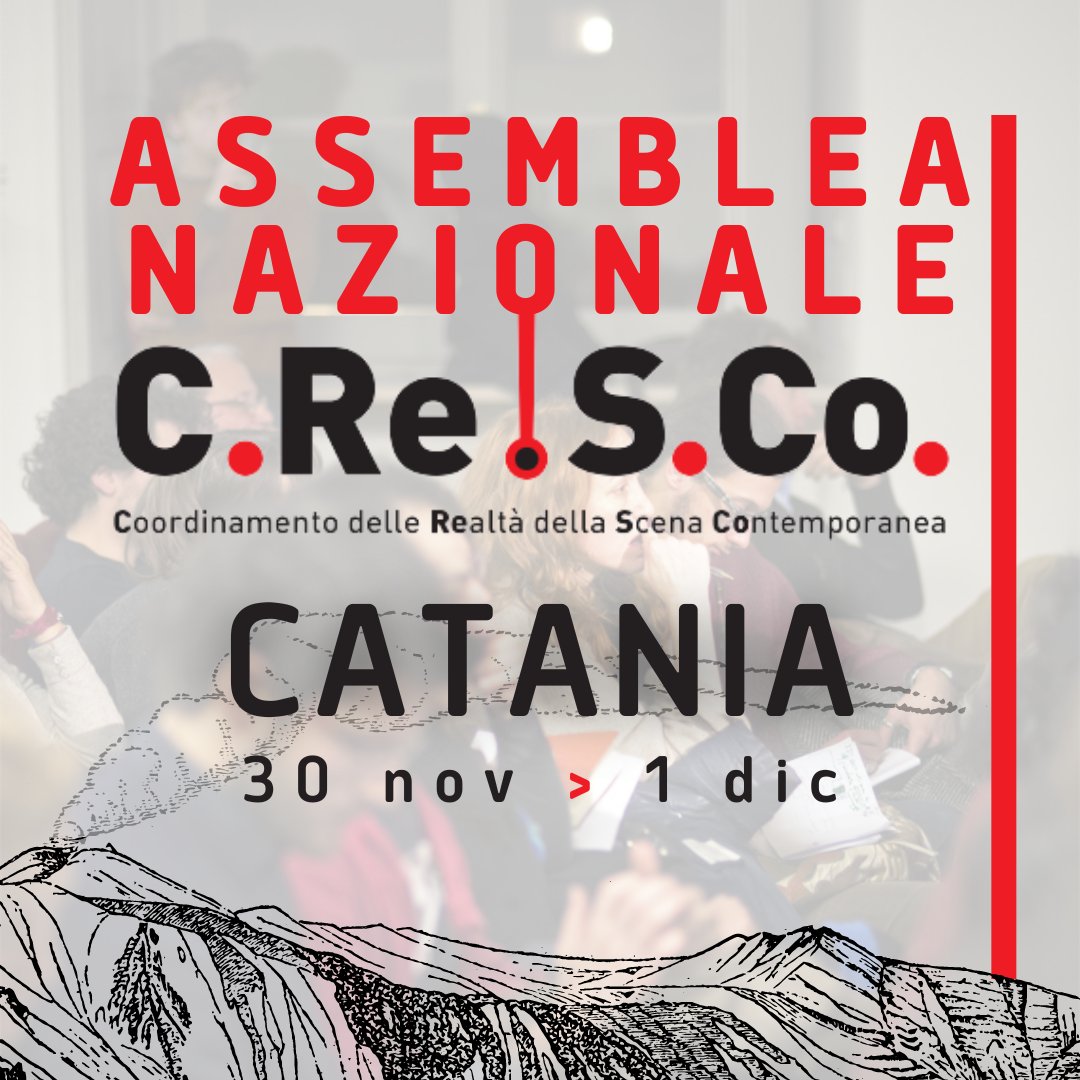 #savethedate > 30 novembre | 1 dicembre - Catania < #assemblea22 
visita il nostro sito progettocresco.it per conoscere tutte le info:
📌 le modalità d'iscrizione; 
📌 le strutture per l'ospitalità, 
📌 il programma
📌 cosa fare e dove abbracciarci