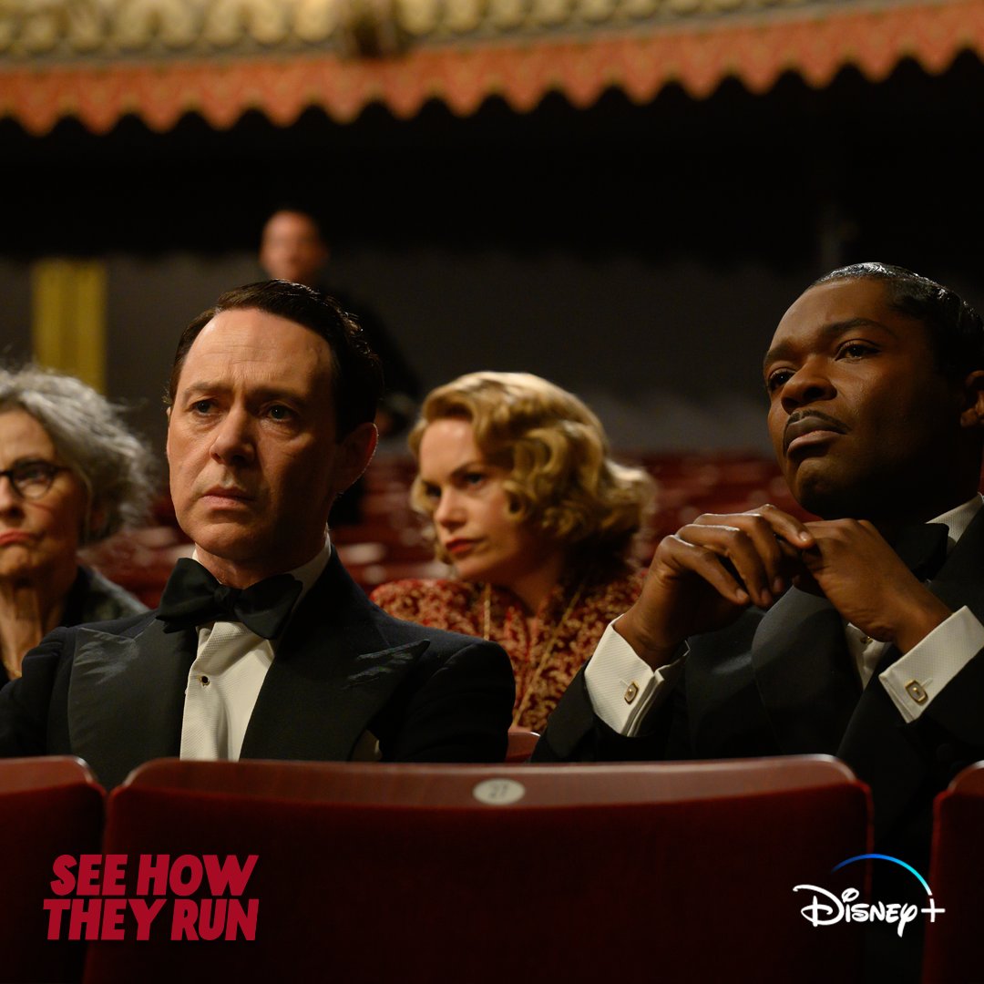 DisneyPlusUK's tweet image. Stuck for something to watch this weekend?! New movie #SeeHowTheyRun is NOW STREAMING on Disney+.🕵️‍♀️